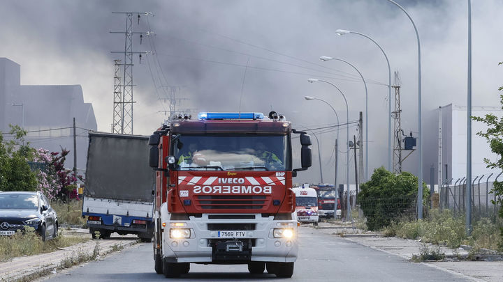 Incendio en Sevilla / EFE