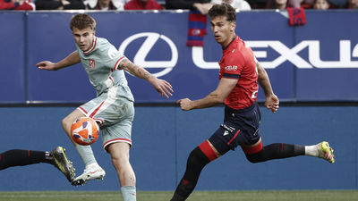 Pablo Barrios sufre una conmoción cerebral tras una caída ante Osasuna