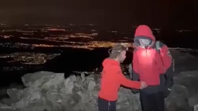 Rescatada una persona en La Maliciosa de la Sierra de Guadarrama