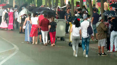 Madrid amanece en San Isidro con nubes y claros, pero la lluvia espera a mediodía