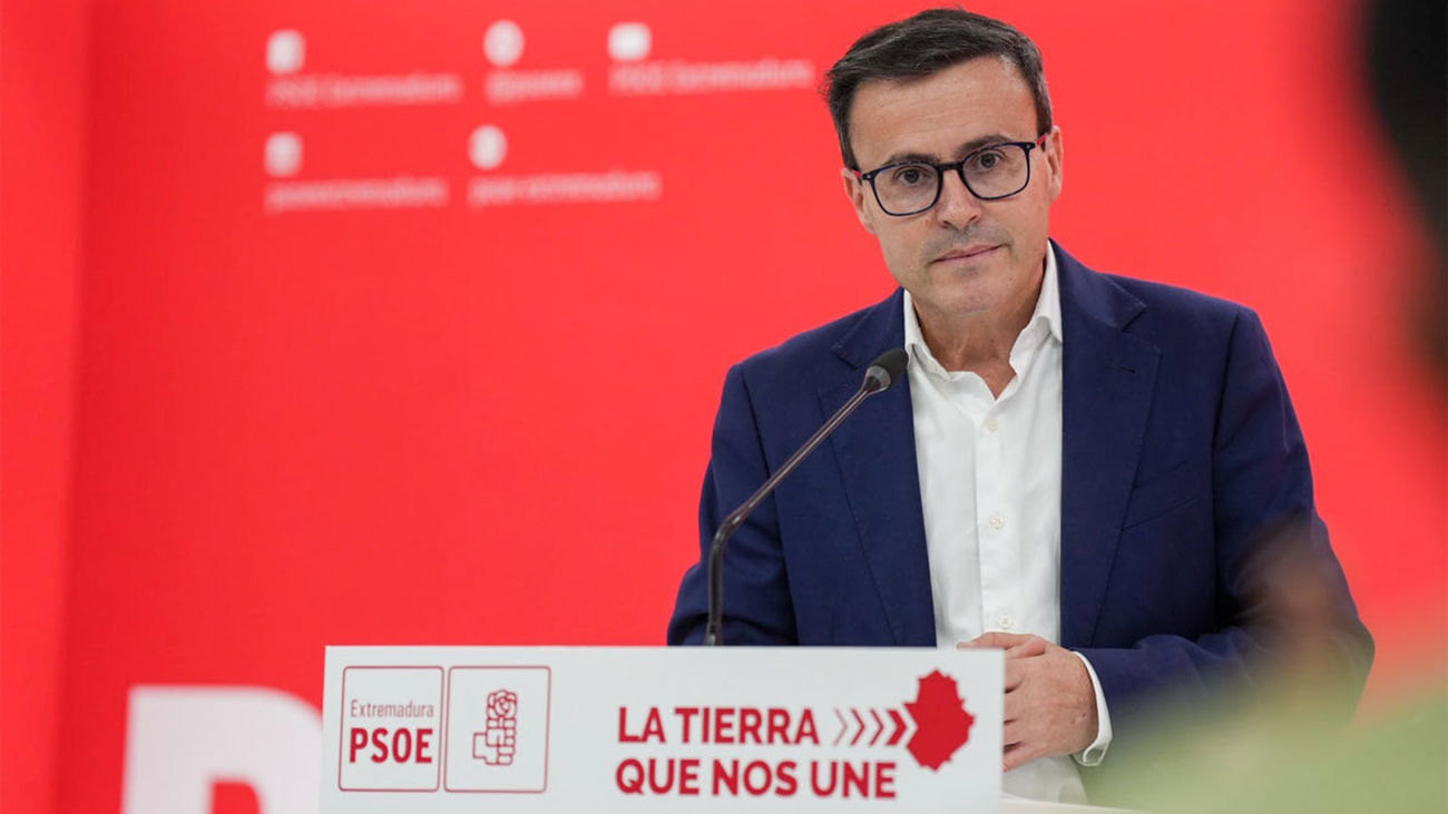 Miguel Ángel Gallardo (PSOE) abandona la Diputación de Badajoz para aforarse en la Asamblea extremeña