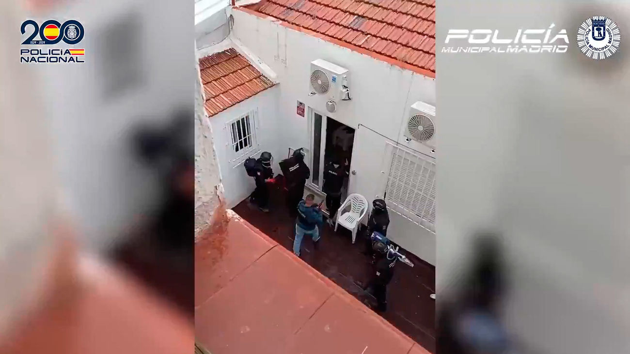 Cae una 'narcofamilia' que traficaba con cocaína y hachís en Puente de Vallecas