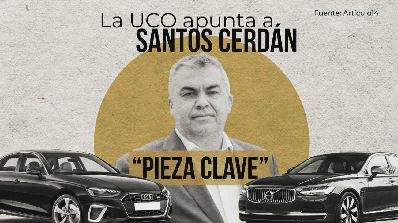 La UCO prepara un informe "demoledor" que vincularía a Santos Cerdán con el 'caso Koldo'