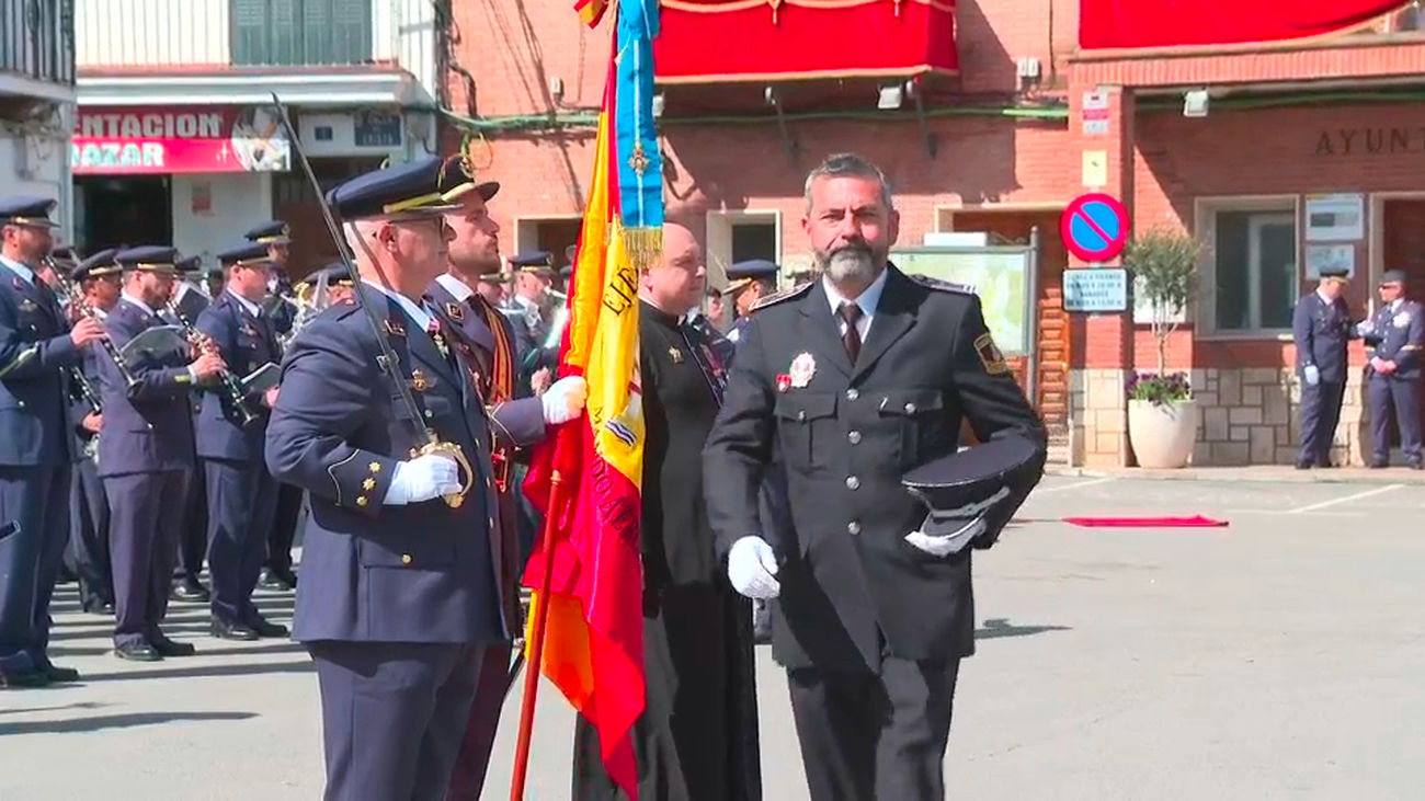 150 personas juran bandera en un acto cívico militar en Campo Real