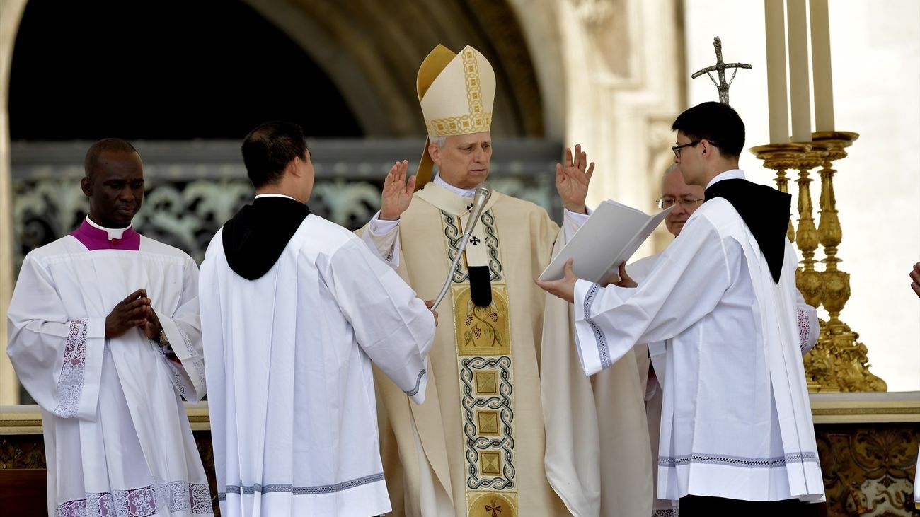 El papa León XIV pide "una Iglesia unida" para un mundo "reconciliado"