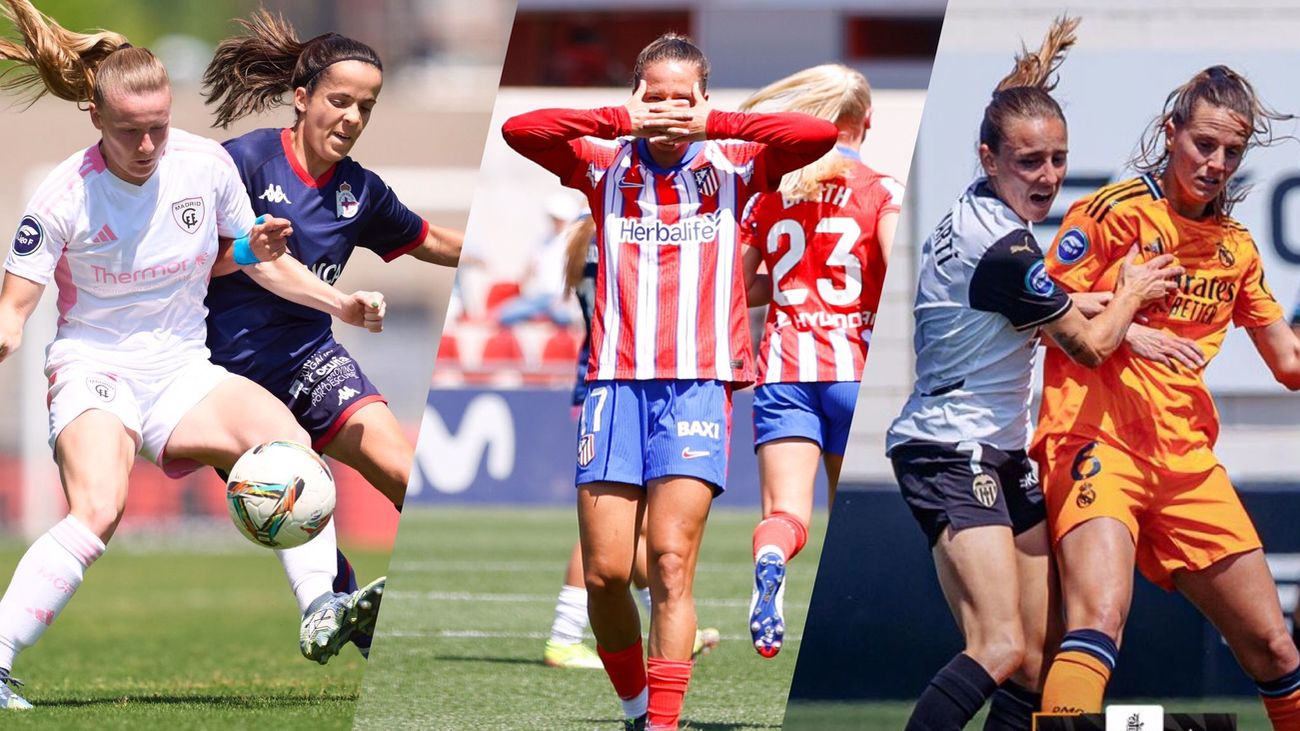 Atlético de Madrid, Madrid CFF y Real Madrid