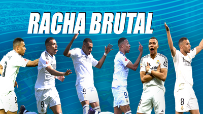 Mbappé, más cerca del pichichi y de la Bota de Oro