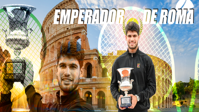 Carlos Alcaraz vence a Sinner y gana el Masters 1.000 de Roma