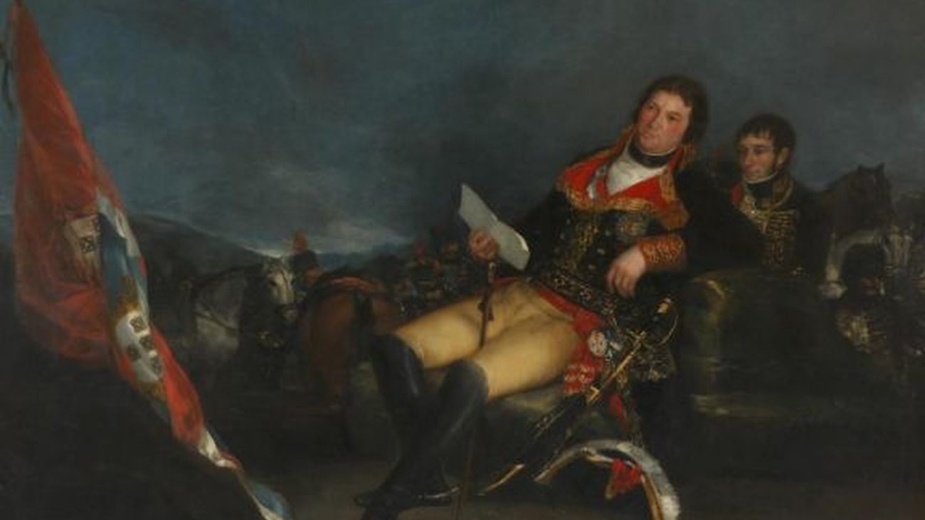 Un artillero fumando, el que encontró a Godoy en el Motín de Aranjuez