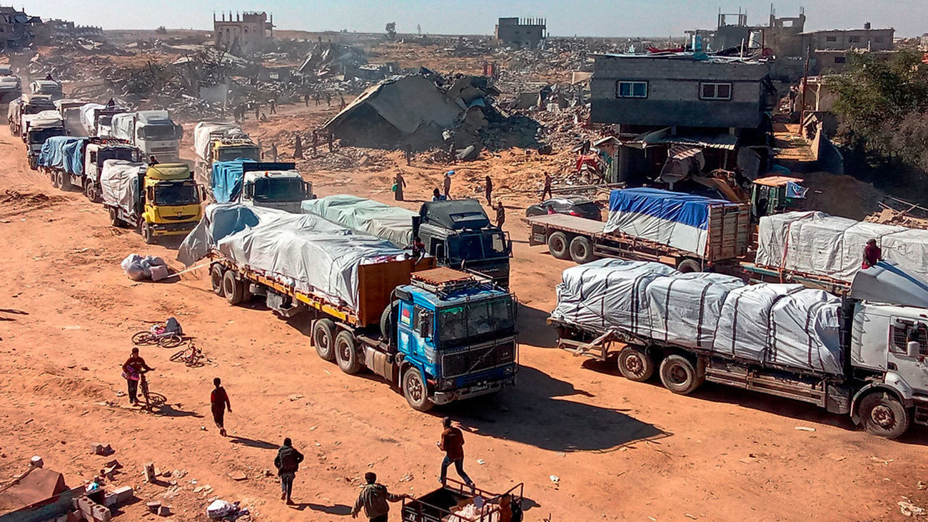 La ONU logra permiso para que 100 camiones con ayuda humanitaria entren en Gaza