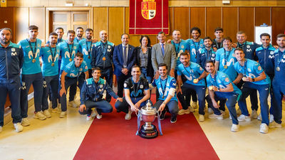 Torrejón homenajea a Movistar Inter por la tercera Copa del Rey de su historia
