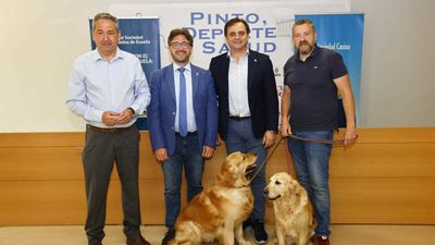 5.000  perros acuden a la Exposición Internacional Canina que se celebra en Pinto