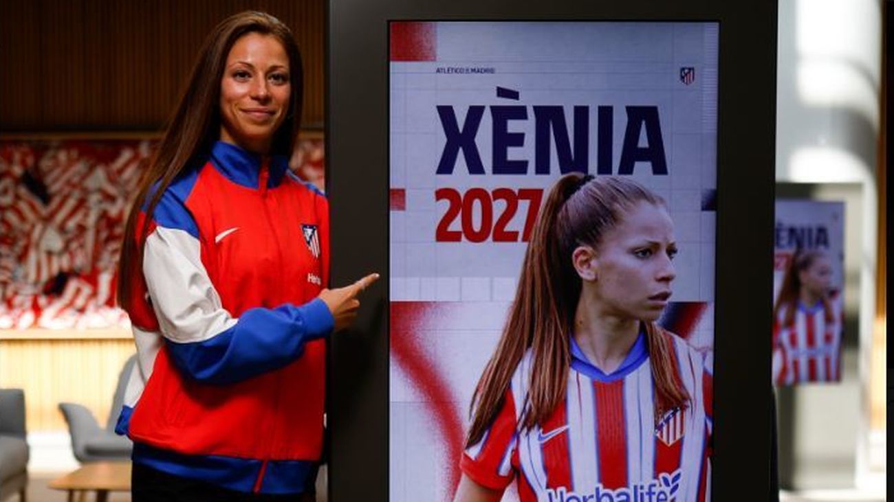 Xénia renueva con el Atlético de Madrid hasta 2027