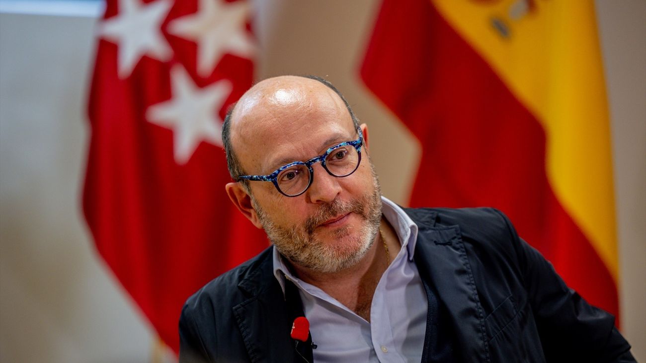 El delegado de Políticas Sociales, Familia e Igualdad en el Ayuntamiento de Madrid, José Fernández