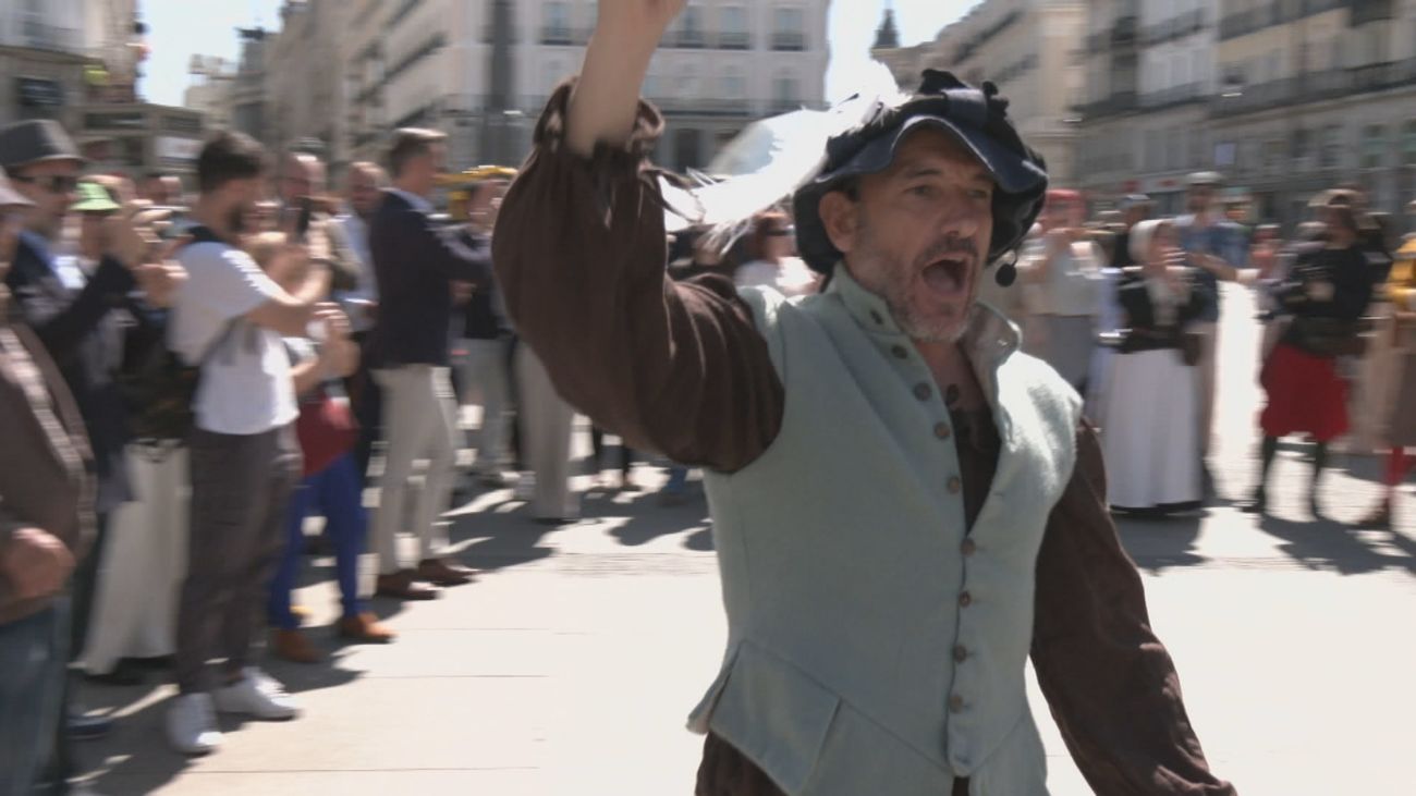 Así ha sido la espectacular recreación del Motín de Arganda en Puerta del Sol