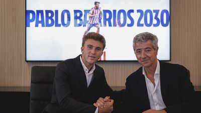 Pablo Barrios renueva hasta 2030: “El Atlético es el club de mi vida”