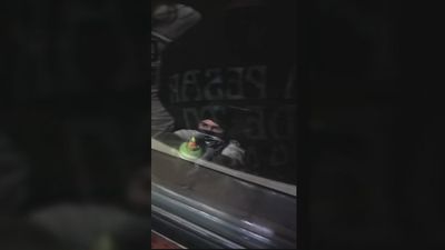 Unos grafiteros detienen el Metro en la L6 para pintar los vagones