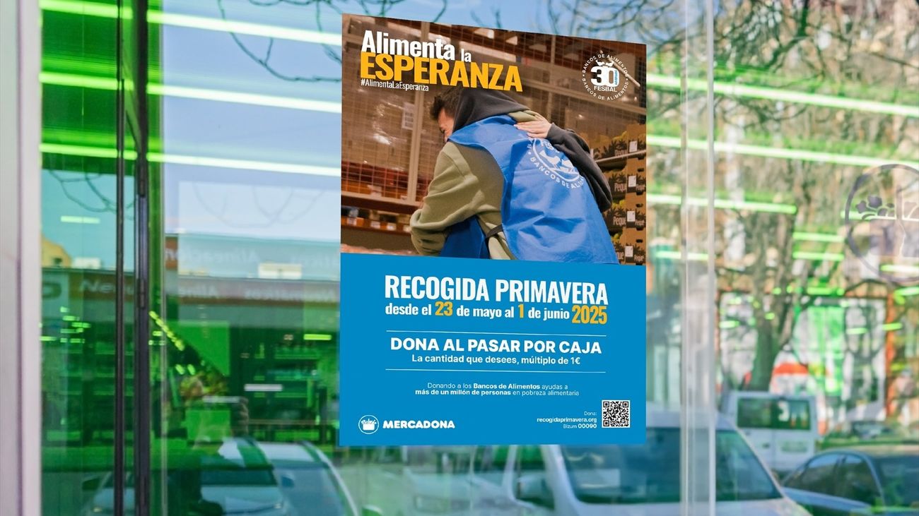 Arranca la campaña 'Alimenta la Esperanza' del banco de Alimentos para ayudar a un millón de personas