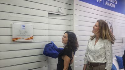 Ayuso inaugura la nueva sede del PP en Pozuelo de Alarcón