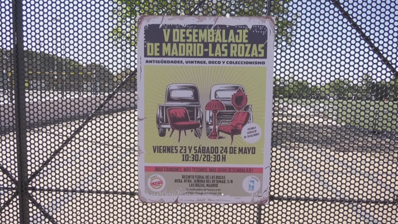 Llega a Las Rozas un magnífico mercadillo de antigüedades por tiempo limitado