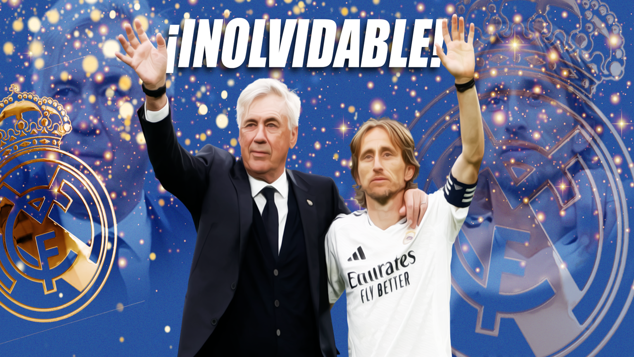 Modric y Ancelotti, un adiós de leyenda