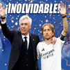 Modric y Ancelotti, un adiós de leyenda