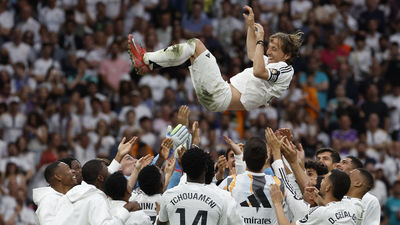 Modric, en su adiós al Bernabéu: "No llores porque terminó, sonríe porque sucedió"
