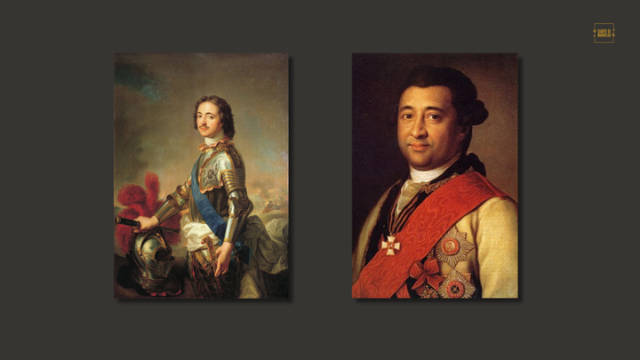 De bufón a ser apreciado por los rusos, así fue la vida de Abram Petrovich Gannibal