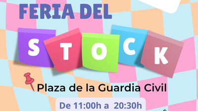 Este domingo llega la Feria del Stock a Parla