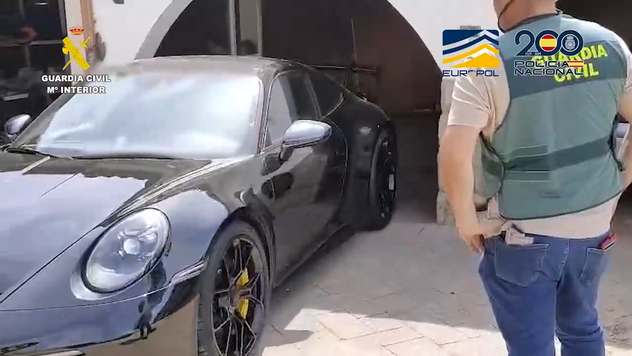 Quince detenidos con 134 coches de alta gama robados en la UE y matriculados en España