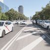 Miles de taxistas marchan en Madrid contra las 8.500 nuevas licencias de VTC a Cabify