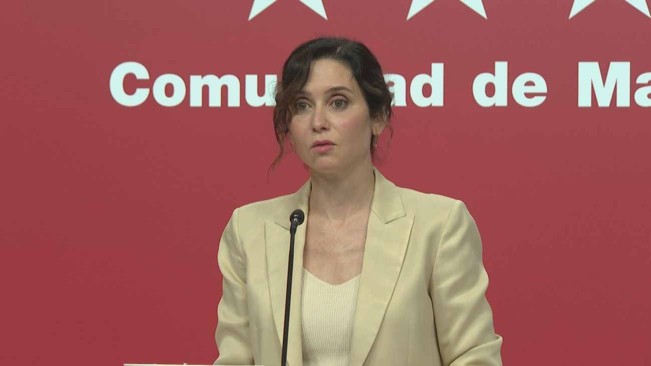 Ayuso incrementará retribuciones a sanitarios, ampliará el Infanta Leonor y lanzará nuevo plan para menores tutelados