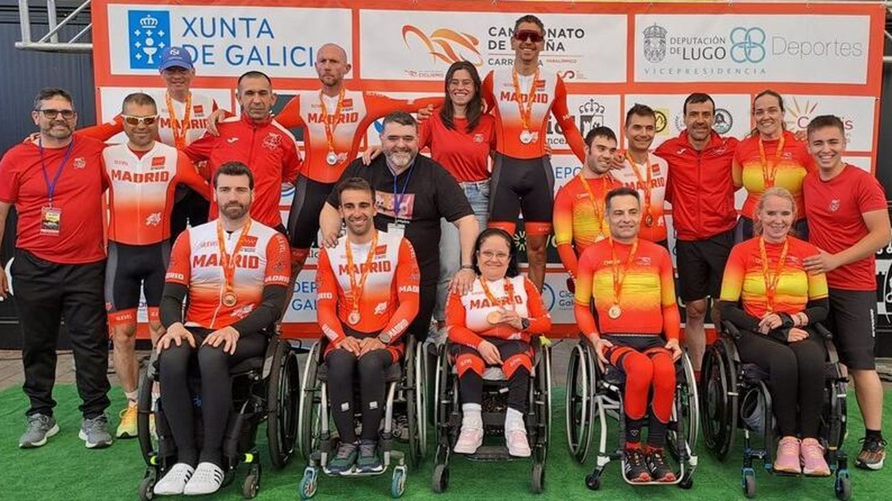Selección madrileña de ciclismo paralimpico