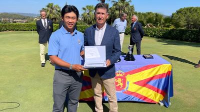 Jorge Hao, subcampeón de la Copa Puerta de Hierro de golf