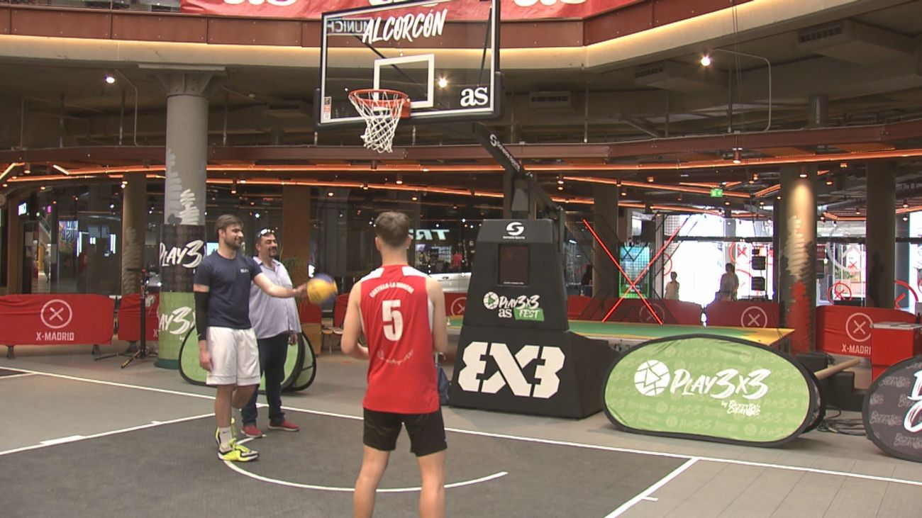 Festival de baloncesto 3X3 en Alcorcón