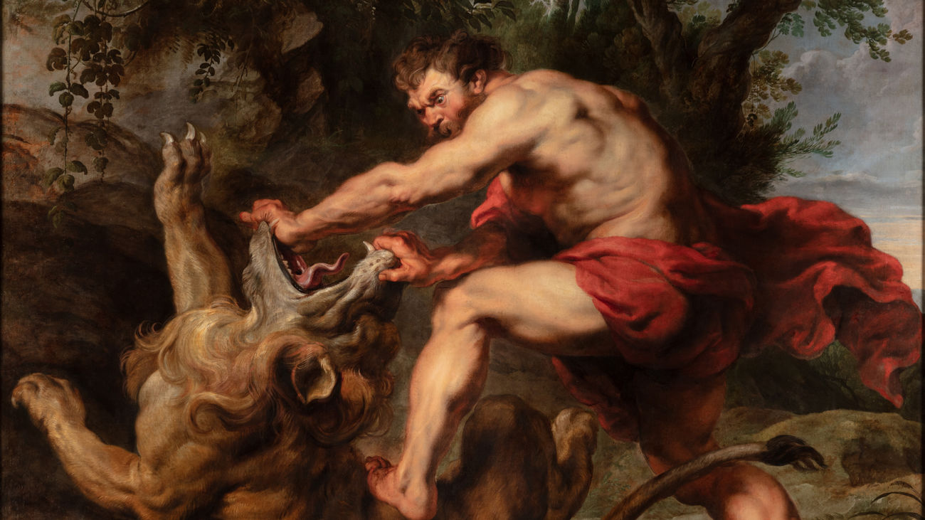 El cuadro 'Sansón y el león', de Rubens, declarado bien de interés cultural