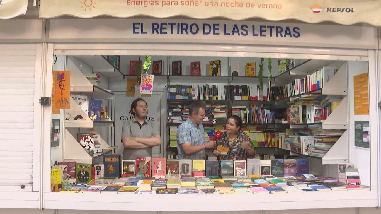 'El Retiro de las Letras', descubre nuevos mundos a través de la literatura en la Feria del Libro de Madrid