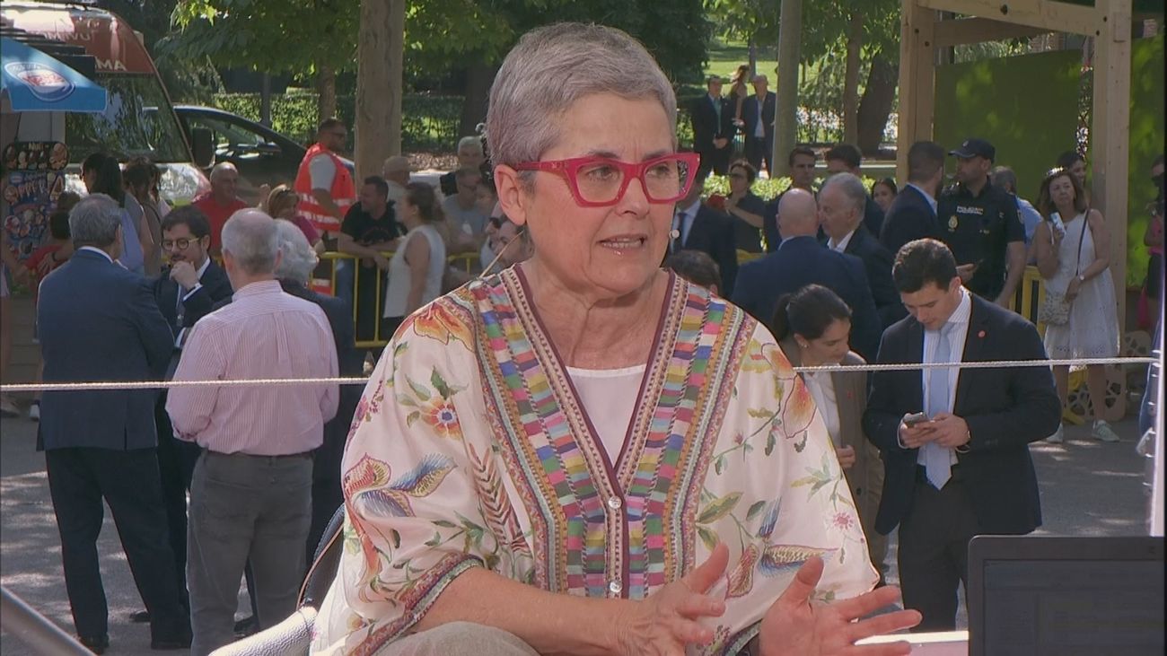 Eva Orúe, directora de la Feria del Libro de Madrid: "Somos como atletas olímpicos, en 17 días hay que darlo todo"