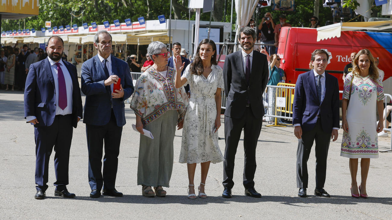 La reina Letizia inaugura la 84ª edición de la Feria del Libro de Madrid
