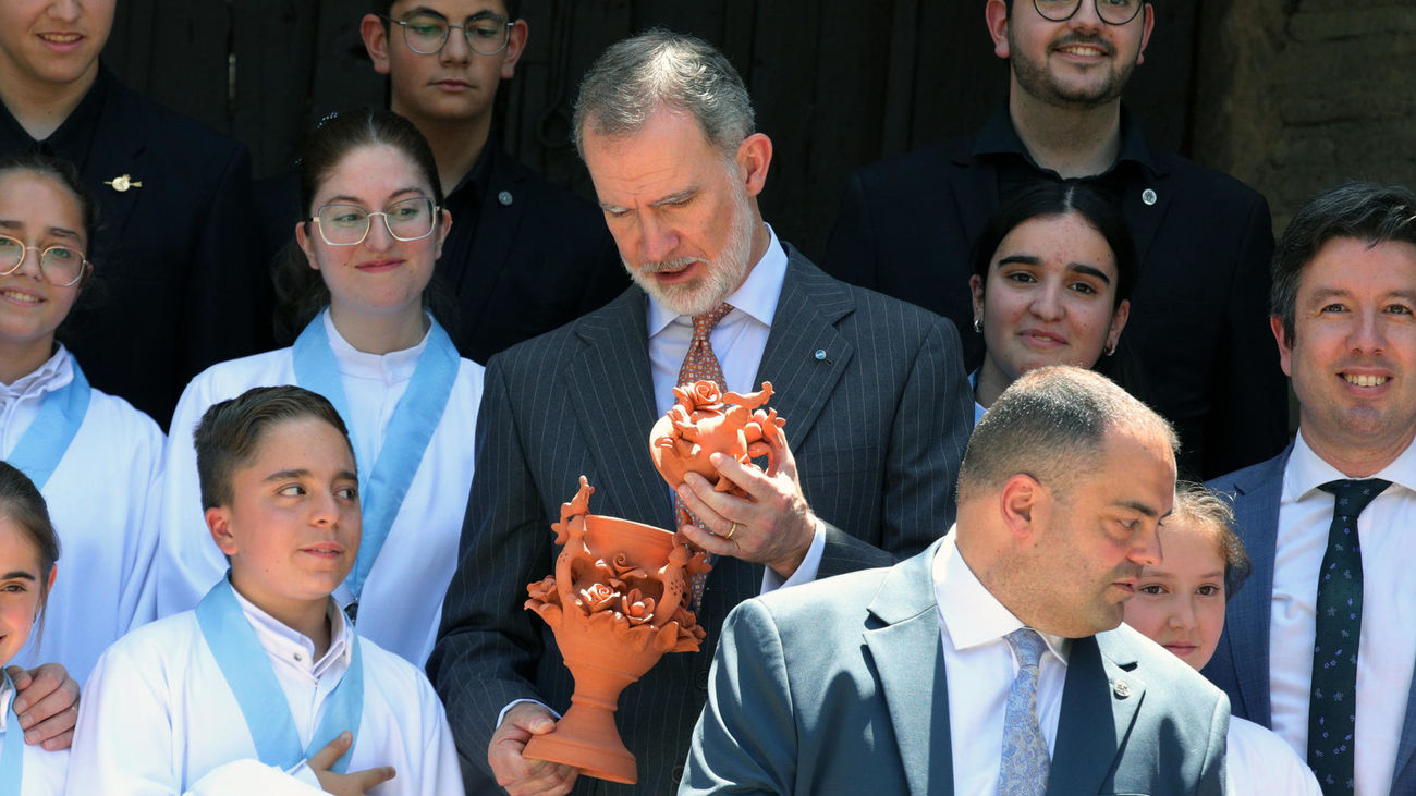 Felipe VI, en Granada, con las reales Maestranzas de Caballería