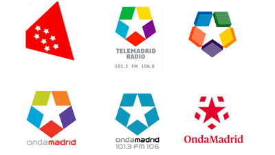 Seis logos en 40 años: la evolución de la identidad corporativa de Onda Madrid