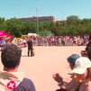 Madrid Río acoge la Fiesta de las Familias, con hinchables, talleres , teatro y música