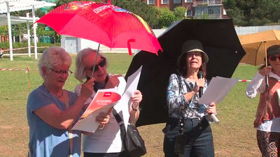 Los vecinos de Chamberí reclaman zonas de sombra para el parque Santander