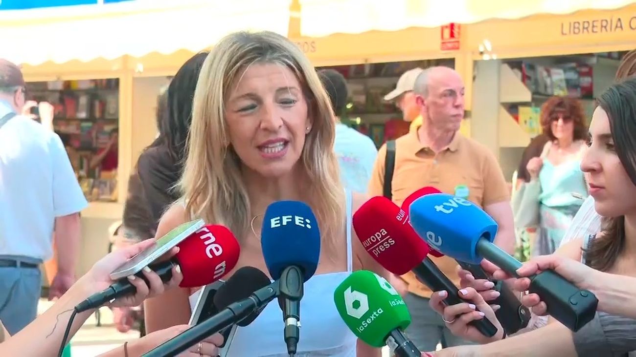 Yolanda Díaz, ante los audios de Leire Díez,  pide "cuidar y respetar las instituciones, también la UCO"