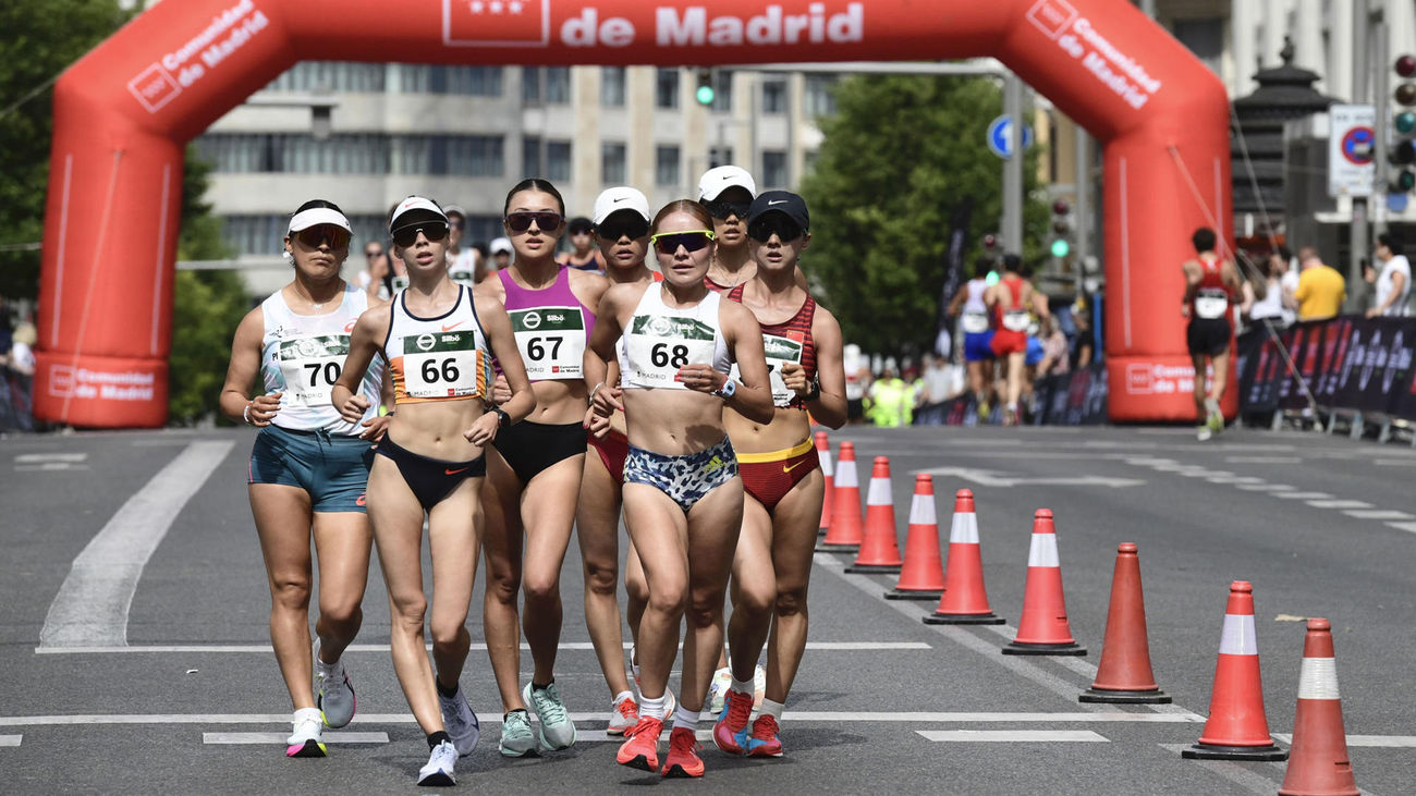 Alegna González y Yamanishi Toshikazu reinan en el Gran Premio Internacional Madrid Marcha