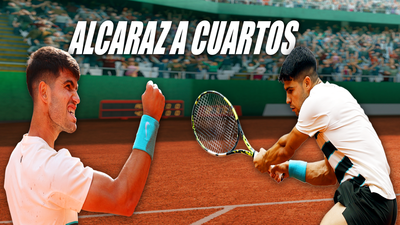 Alcaraz firma su victoria 100 sobre tierra camino de los cuartos de París