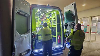 Un motorista herido de gravedad en un accidente en la M-30