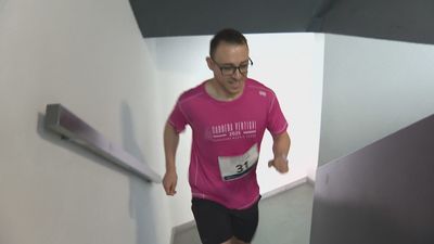 David Robles y Virginia López vencen en la Carrera Vertical del Eurostars Madrid Tower