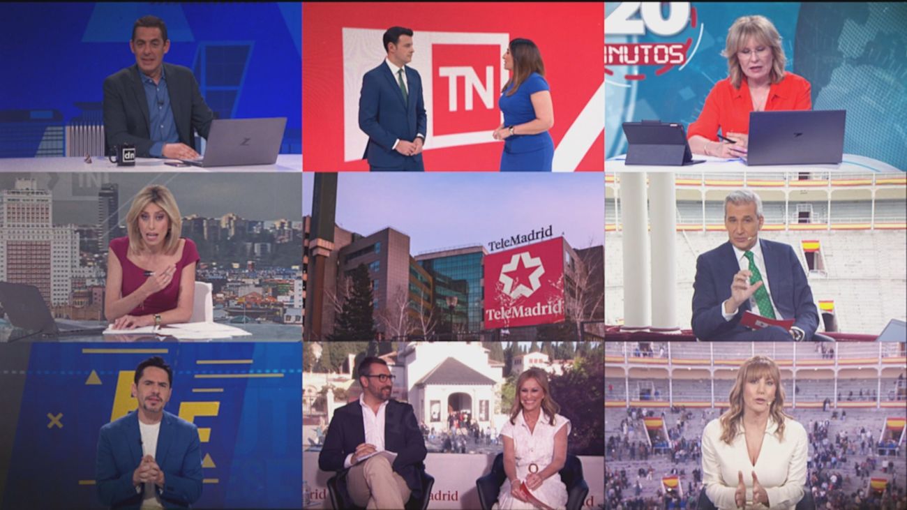 Telemadrid bate récords de audiencia: crece un 19% con el mejor mayo de los últimos 13 años