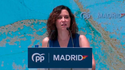 Ayuso pide a la Unión Europea que ponga "los pies en el suelo" a Sánchez